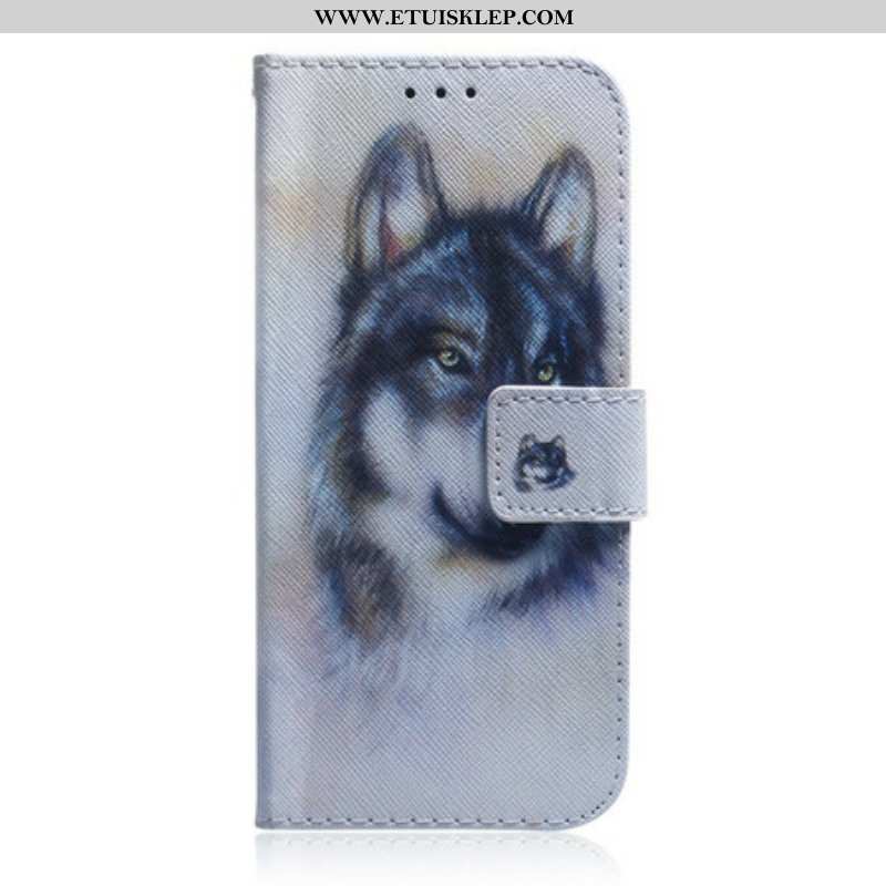 Etui Folio do iPhone 13 Pro Max Wygląd Psa